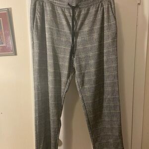 a new day Gray Checkered Joggers